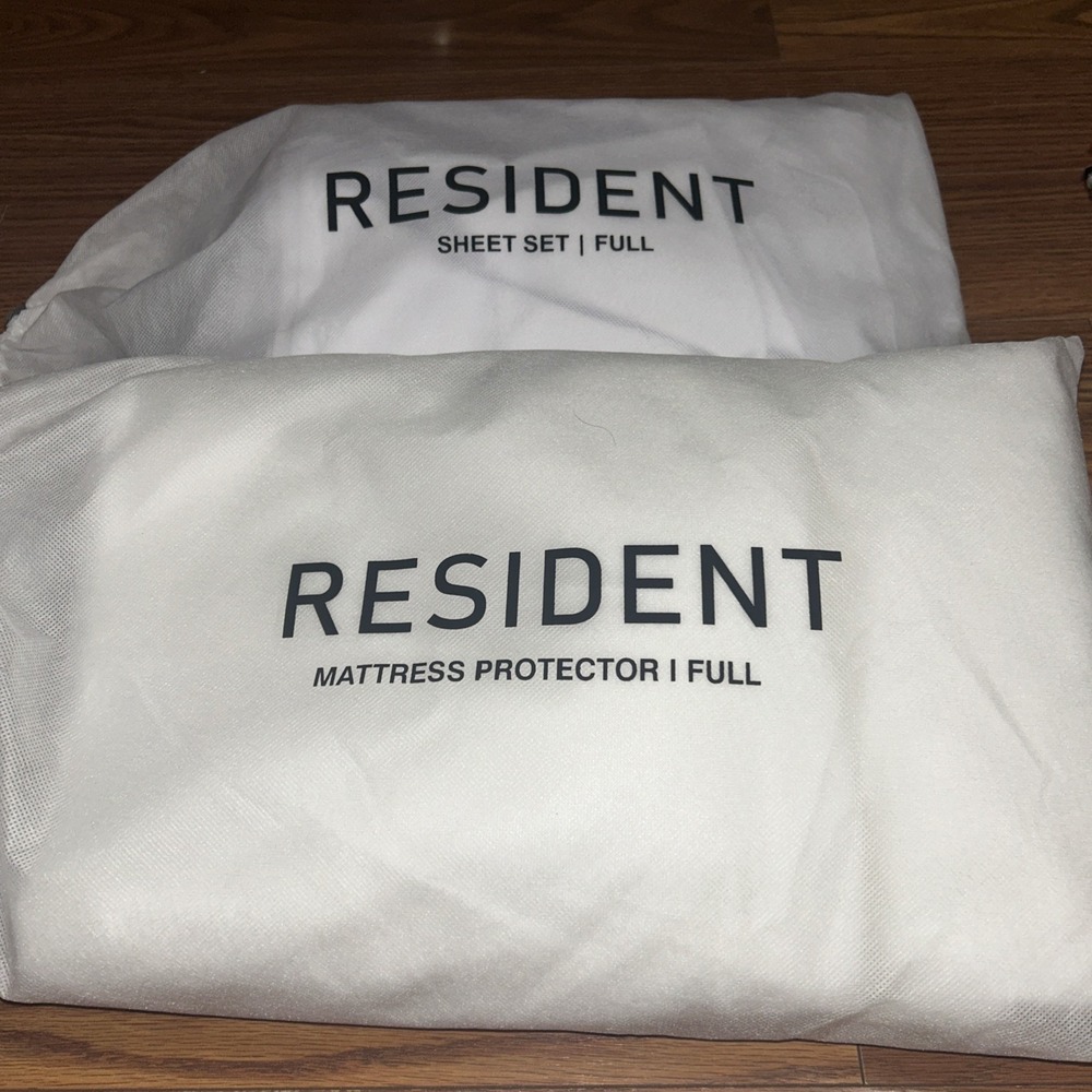 Nectar Resident Serenity Sleep " FULL"   Bedding Bundle White (NEW) On Org Bags